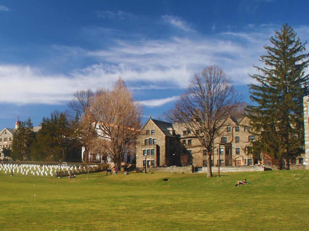 A Panoramic Shot of Villanova University, Villanova, PA