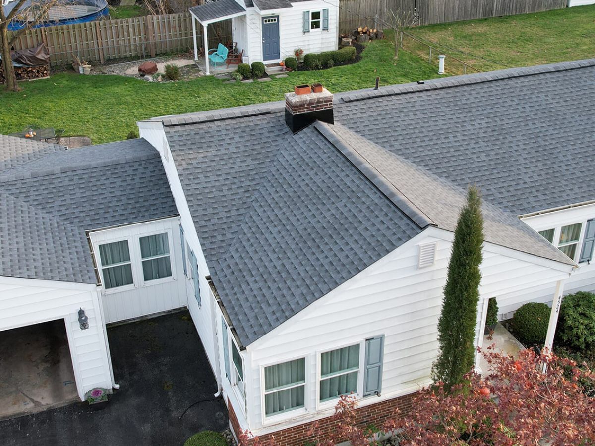 Residential project showing Strategic Residential Roofing in Coatesville, PA on a local home